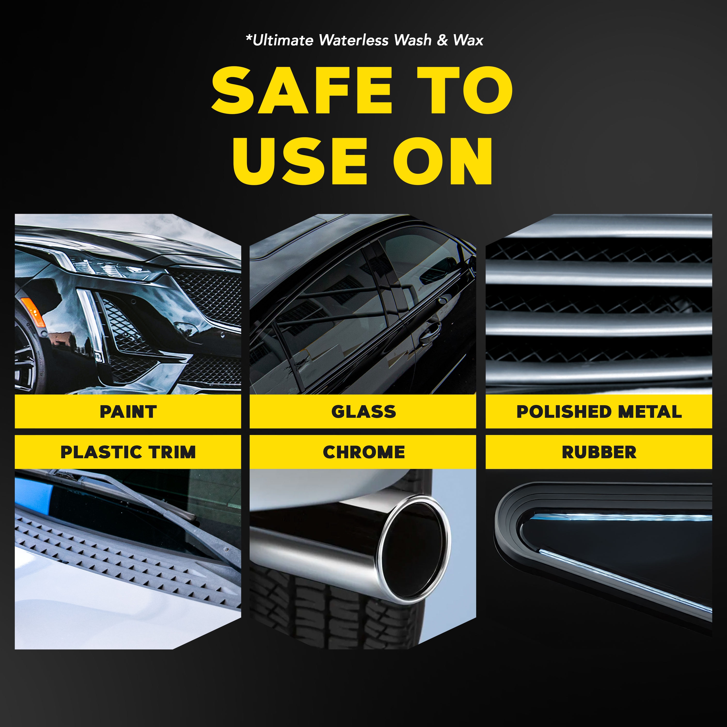 Meguiar's Waterless Wash Kit - This Kit Gently Cleans, Adds Shine